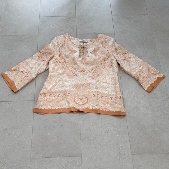 Robert Graham Women's Paisley Blouse - Picture 2 of 6